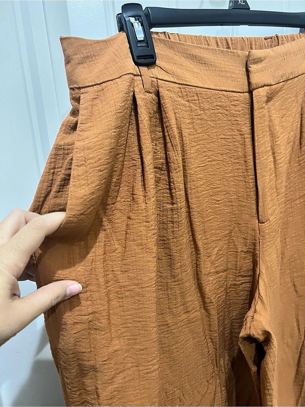 A new day Wide Leg Pants in Brown Size 16 Like New - Picture 5 of 8